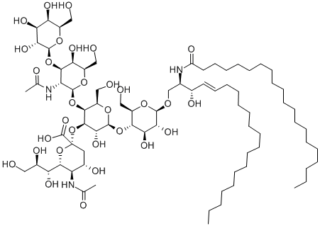 GANGLIOSIDE GM1, AMMONIUM SALT, BOVINE Structure