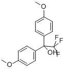 2,2,2-TRIFLUORO-1,1-BIS(4-METHOXYPHENYL)ETHANOL Structure