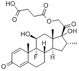 DEXAMETHASONE HEMISUCCINATE Structure