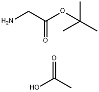 H-GLY-OTBU ACOH Structure