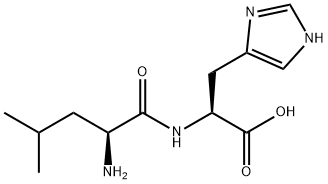 H-LEU-HIS-OH Structure