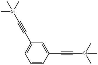 1,3-BIS[(TRIMETHYLSILYL)ETHYNYL]BENZENE Structure