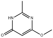 4-HYDROXY-6-METHOXYMETHYL-2-METHYLPYRIMIDINE Structure