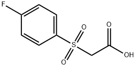 (4-FLUORO-BENZENESULFONYL)-ACETIC ACID Structure