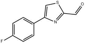 4-(4-FLUOROPHENYL)-1,3-THIAZOLE-2-CARBALDEHYDE Structure