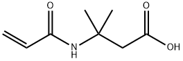 3-ACRYLAMIDO-3-METHYLBUTYRIC ACID Structure