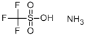 AMMONIUM TRIFLUOROMETHANESULFONATE Structure