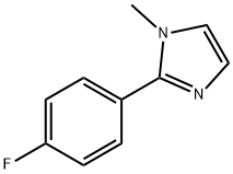 2-(4-FLUORO-PHENYL)-1-METHYL-1H-IMIDAZOLE Structure