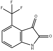 4-(TRIFLUOROMETHYL)-1H-INDOLE-2,3-DIONE Structure