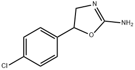 5-(4-chlorophenyl)-4,5-dihydro-1,3-oxazol-2-amine Structure