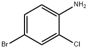 4-Bromo-2-chloroaniline Structure