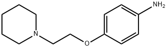 4-(2-piperidinoethoxy)aniline  Structure