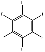 1,4-DIIODOTETRAFLUOROBENZENE Structure