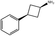 Cyclobutanamine, 3-phenyl-, cis- (9CI) Structure