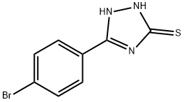 5-(4-BROMO-PHENYL)-4H-[1,2,4]TRIAZOLE-3-THIOL Structure