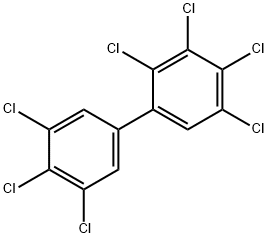 2,3,3',4,4',5,5'-HEPTACHLOROBIPHENYL Structure