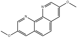 1,10-Phenanthroline, 3,8-dimethoxy- Structure