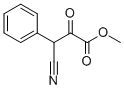 3-CYANO-2-OXO-3-PHENYL-PROPIONIC ACID METHYL ESTER Structure