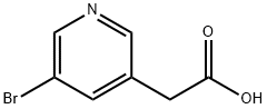 5-BROMO-3-PYRIDYLACETIC ACID Structure