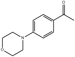 4-MORPHOLINOACETOPHENONE Structure