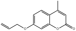 7-ALLYLOXY-4-METHYLCOUMARIN Structure