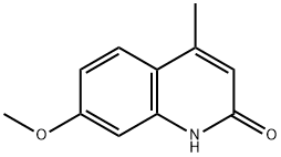 7-METHOXY-4-METHYL-QUINOLIN-2-OL Structure