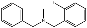 N-Benzyl-2-fluoro-N-MethylbenzylaMine, 97% Structure