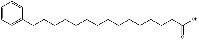 15-PHENYLPENTADECANOIC ACID Structure