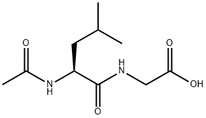 AC-LEU-GLY-OH Structure