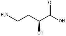 (S)-(-)-4-Amino-2-hydroxybutyric acid Structure