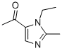 1-(3-ETHYL-2-METHYL-3H-IMIDAZOL-4-YL)-ETHANONE Structure