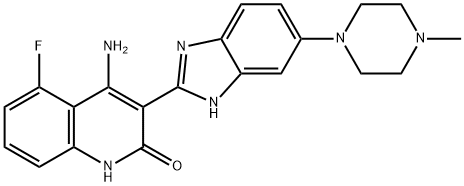 Dovitinib Structure