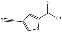 2-Thiophenecarboxylicacid,4-cyano-(9CI) Structure