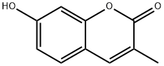 7-HYDROXY-3-METHYL-2H-CHROMEN-2-ONE Structure