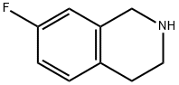 7-FLUORO-1,2,3,4-TETRAHYDRO-ISOQUINOLINE Structure