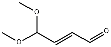 FUMARALDEHYDE MONO(DIMETHYL ACETAL) Structure