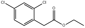 ETHYL 2,4-DICHLOROPHENYL ACETATE Structure