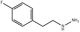 [2-(4-FLUORO-PHENYL)-ETHYL]-HYDRAZINE Structure