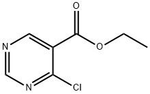 4-CHLORO-PYRIMIDINE-5-CARBOXYLIC ACID ETHYL ESTER Structure