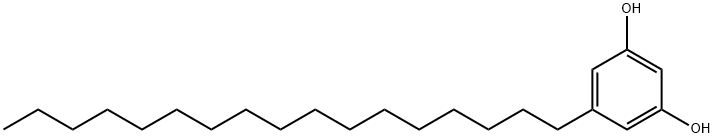 5-N-HEPTADECYLRESORCINOL Structure