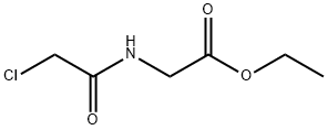 ETHYL 2-[(2-CHLOROACETYL)AMINO]ACETATE Structure