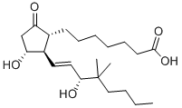 16,16-DIMETHYL PROSTAGLANDIN E1 Structure