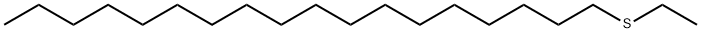 ETHYL OCTADECYL SULFIDE Structure
