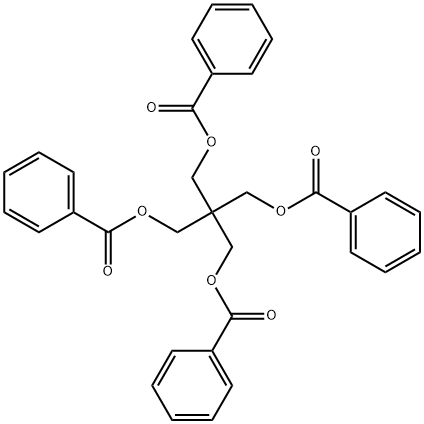 PENTAERYTHRITOL TETRABENZOATE Structure