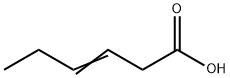 CIS-3-HEXENOIC ACID Structure