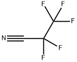 PENTAFLUOROPROPIONITRILE Structure