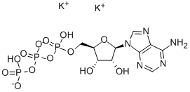 ADENOSINE 5'-TRIPHOSPHATE POTASSIUM SALT Structure