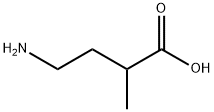 (D,L)-4-AMINO-2-METHYL-BUTANOIC ACID Structure