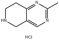 PYRIDO[4,3-D]PYRIMIDINE, 5,6,7,8-TETRAHYDRO-2-METHYL-, DIHYDROCHLORIDE Structure