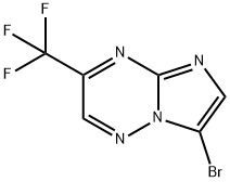 3-BROMO-7-(TRIFLUOROMETHYL)IMIDAZO[1,2-B][1,2,4]TRIAZINE Structure